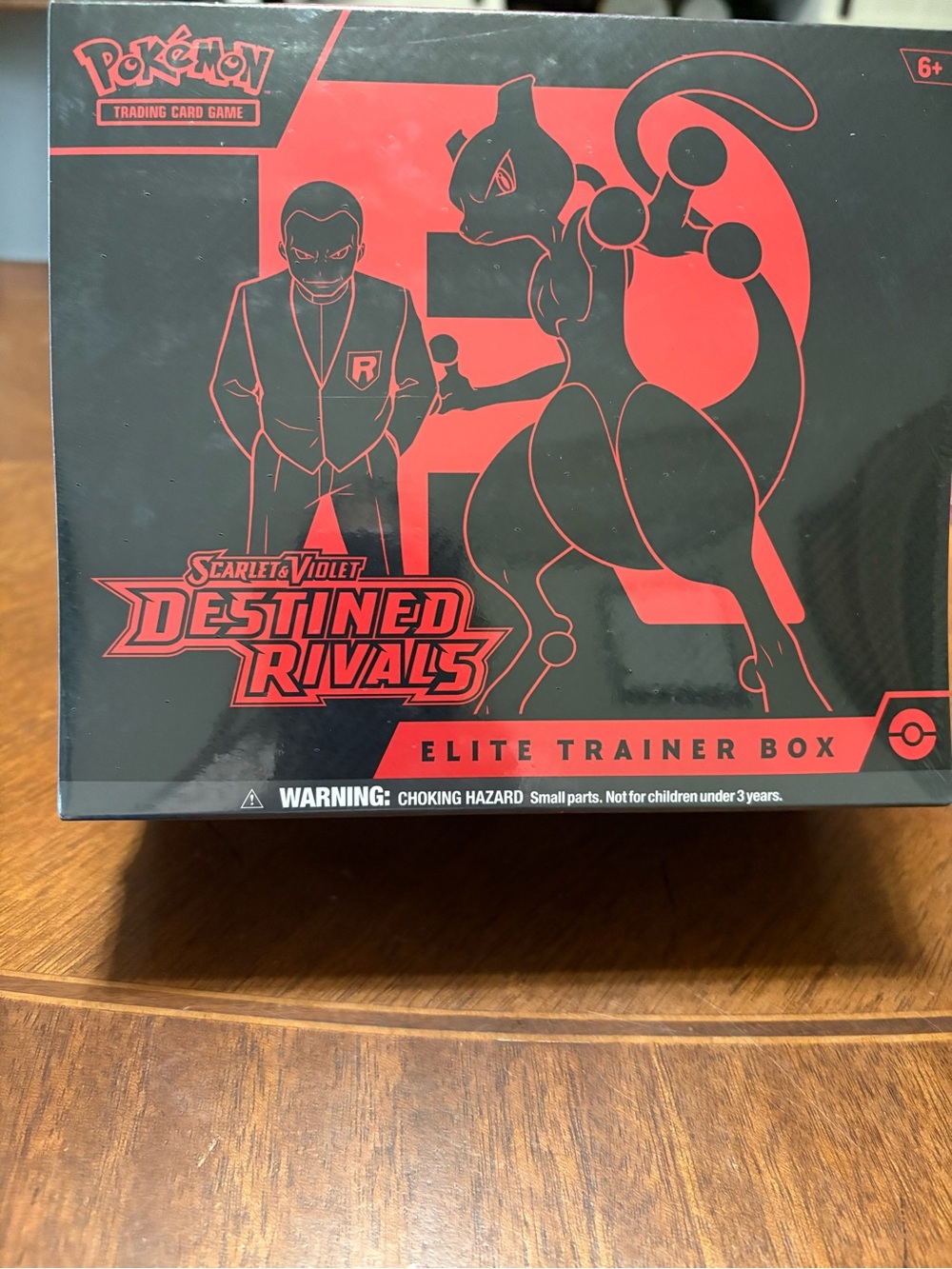 Pokemon Elite Trainer Box Scarlet & Violet Destined Rivals - Black and Red